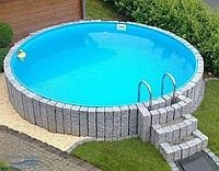 Вкапываемый бассейн Summer Fun круглый 3.5 x 1.5 м (рис.1)