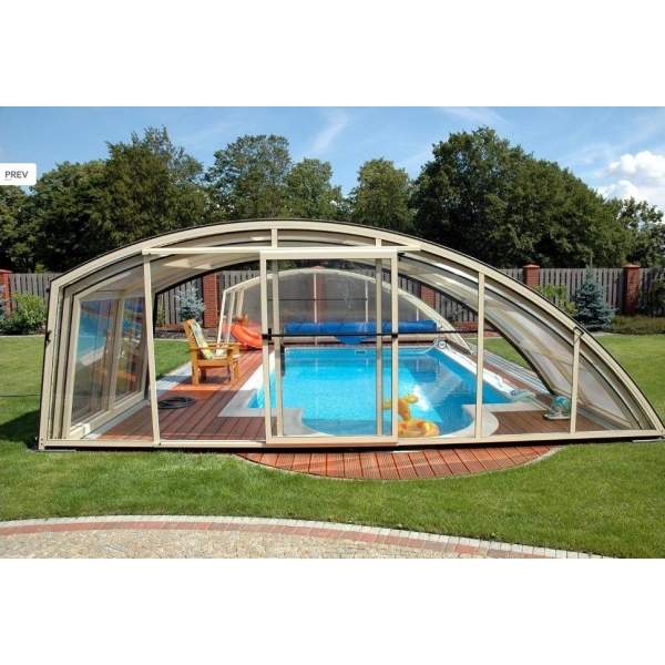 Павильон для бассейна  8,5х4(4,6)х2,25м. Равена IPC (рис.2)